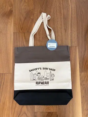 하와이 스누피 서프샵 토트백