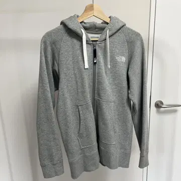 THE NORTH FACE 그레이 풀 집업 후드티