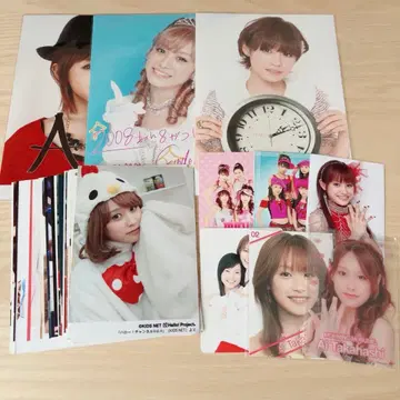 모닝구무스메. 타카하시 아이 브로마이드 35장 + 트레이딩 카드 세트