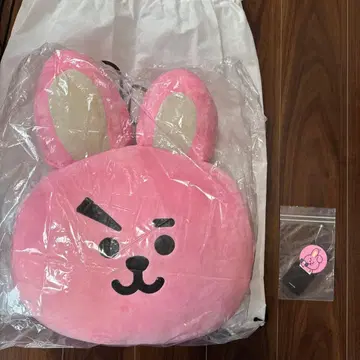 BTS BT21 COOKY 쿠키 페이스 쿠션 봉제 인형