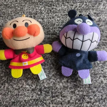 호빵맨 세균맨 봉제 인형 손가락 인형 세트