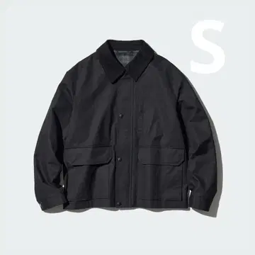 [새상품] UNIQLO 유틸리티 숏 블루종 S 블랙
