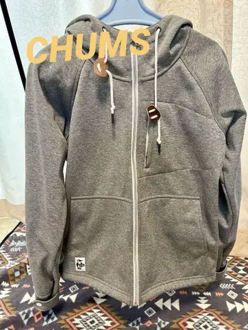 CHUMS 티쉘 지퍼 파카