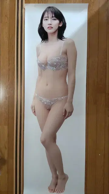 요시오카 리호 등신대 포스터