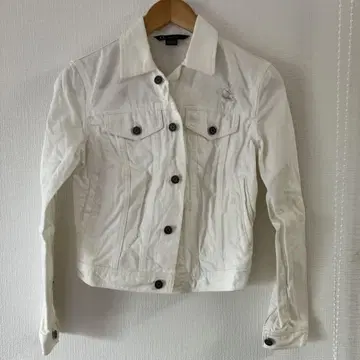 A/X 화이트 데님 자켓 XS
