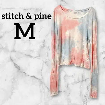 새상품급 stitch & pine [ M ] 타이다이 긴팔 티셔츠