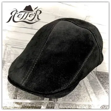 일본제 Retter 레터 돈피 스웨이드 니트 헌팅 모자