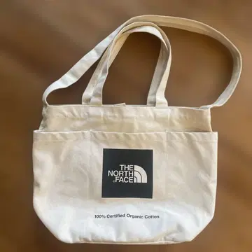 THE NORTH FACE 토트백 100% 오가닉 코튼
