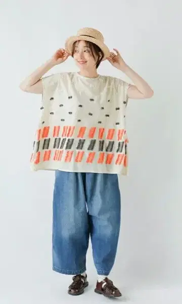 tumugu 자카드 풀오버