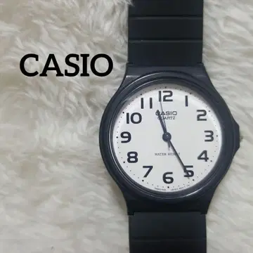 CASIO 쿼츠 손목시계 블랙