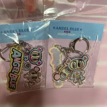 ANGEL BLUE 키링 2개 세트