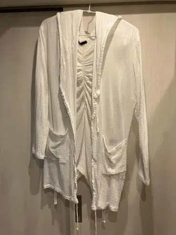 KMRii/케무리/셔링 거즈 가디건