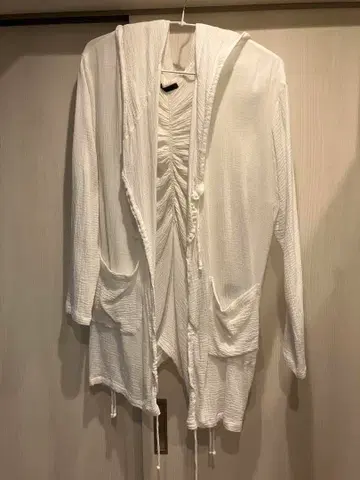 KMRii/케무리/셔링 거즈 가디건