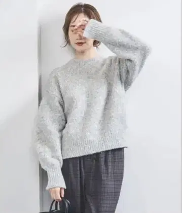 UNITED ARROWS 그레이 스웨터 긴팔