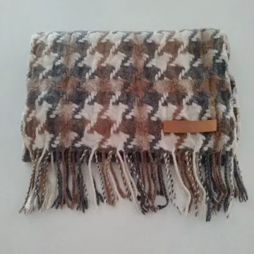 캐시미어 100% 머플러 하운드투스