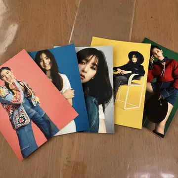 신키 유코 님 엽서 5장 세트