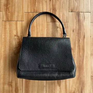 FURLA F6511 훌라 2way 가죽 핸드백 숄더 블랙