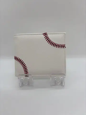 새상품 경식 야구공 가죽 사용 반지갑
