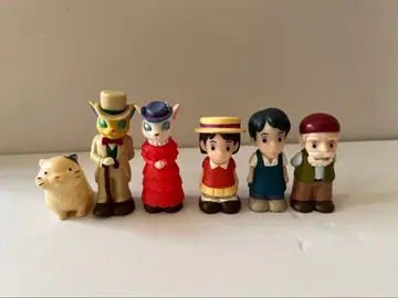 지브리 귀를 기울이면 손가락 인형 6체 세트 컴플리트