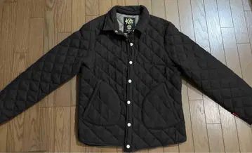 Kilt 퀼팅 자켓 XL 다크 브라운