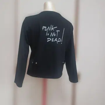 애니에스b PUNK is NOT DEAD! 블랙 가디건