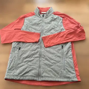 미사용 KJUS 남성용 자켓 50M 그레이/오렌지 골프웨어