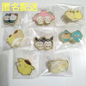 치이카와 산리오 캐릭터즈 핀즈 컬렉션 전 8종 컴프 산리오