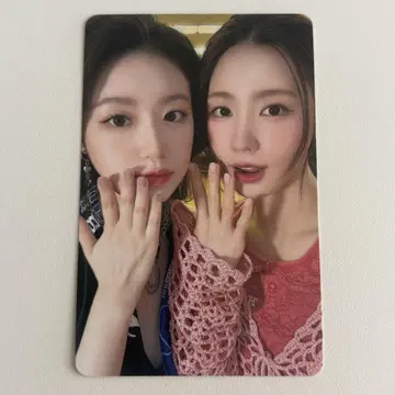 i-dle 아이들 고베 회장 한정판 CD 특전 트레이딩 카드 슈화 미연