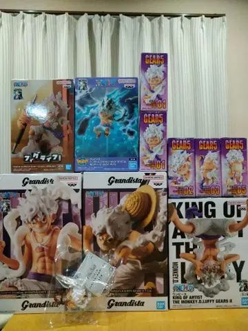 원피스 몽키 D 루피 피규어 묶음 판매 11개