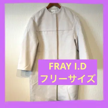 여성용 노카라 롱 코트