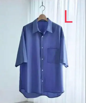 WYM LIDNM TENCEL WIDE HALF SLEEVE SHIRT