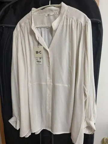UNIQLO C 화이트 긴팔 셔츠 XXL 미사용 새상품