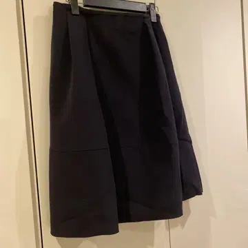 FOXEY 네이비 플레어 스커트 40