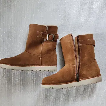 버켄스탁 BIRKENSTOCK 브라운 무스탕 36