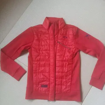 Oakley 레드 퀼팅 자켓