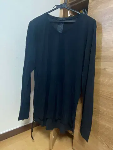 KMRii 긴팔 티셔츠 블랙