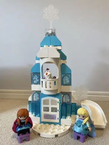 레고 듀플로 엘사의 아이스 캐슬