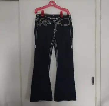 TRUE RELIGION 부츠컷 플레어 데님 다크 네이비 29