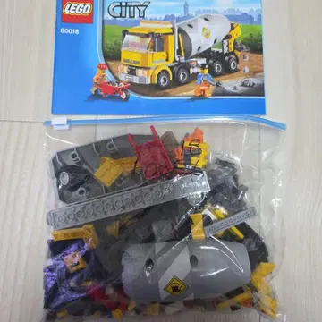 LEGO CITY 콘크리트 믹서기 60018