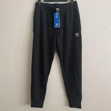 adidas 블랙 맨투맨 조거 팬츠