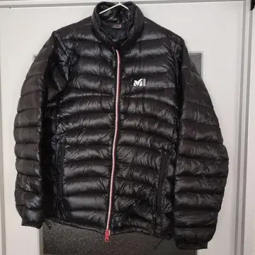 MILLET 블랙 다운 자켓