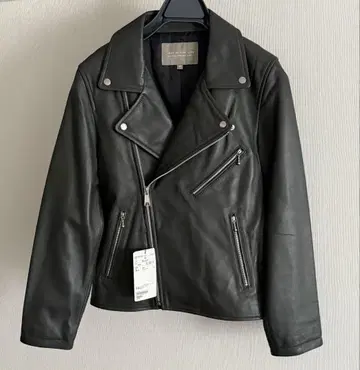 목금토 한정판 1000엔 할인 라이더 가죽 자켓 그레이 40 M 사이즈