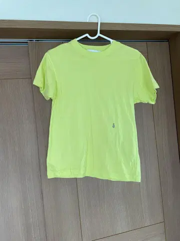 나곤스탠스 반팔 티셔츠 옐로우 그린 M 여성용