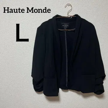 Haute Monde [ L ] 자켓 블랙 심플
