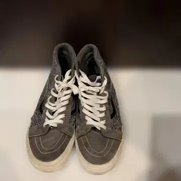 VANS SK8-HI US 구매 모델 하이컷 스니커즈 그레이