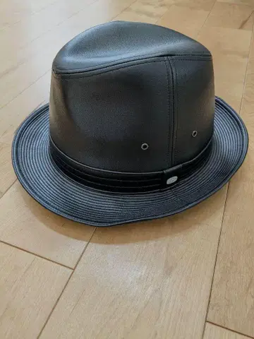 볼사리노 가죽 중절모 62cm 양가죽