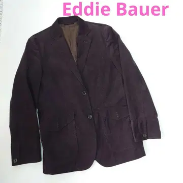 Eddie Bauer 다크 브라운 테일러드 자켓