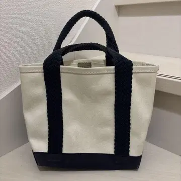 L.L.Bean 토트백 아이보리/네이비