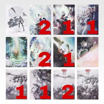 제일복권 니어 오토마타 F상 클리어 포스터