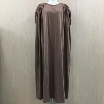 슬리브리스 맥시 원피스 F1021B07